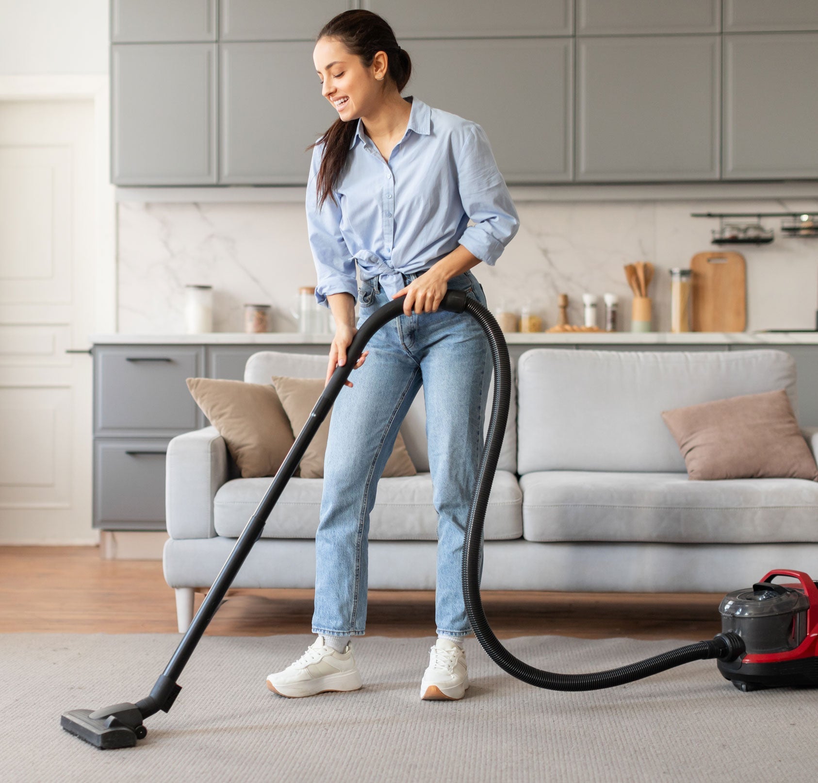 Cleaning, Vacuuming and Ironing Enaron