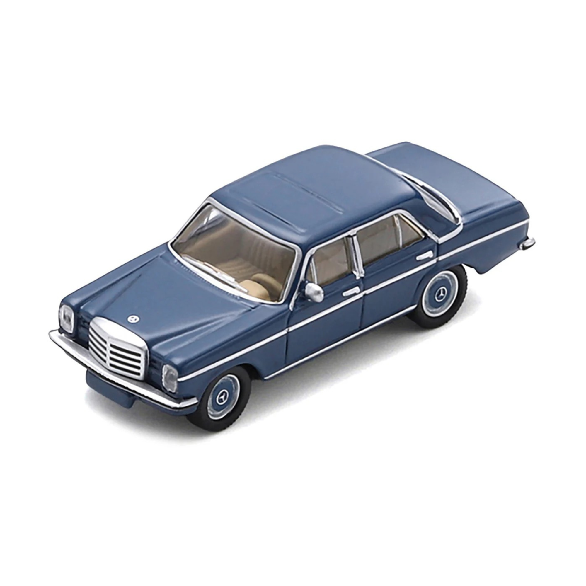 Mercedes-Benz W114 Sedan Diecast Model 1/87 Scale by Schuco - Collector's Edition Blue 