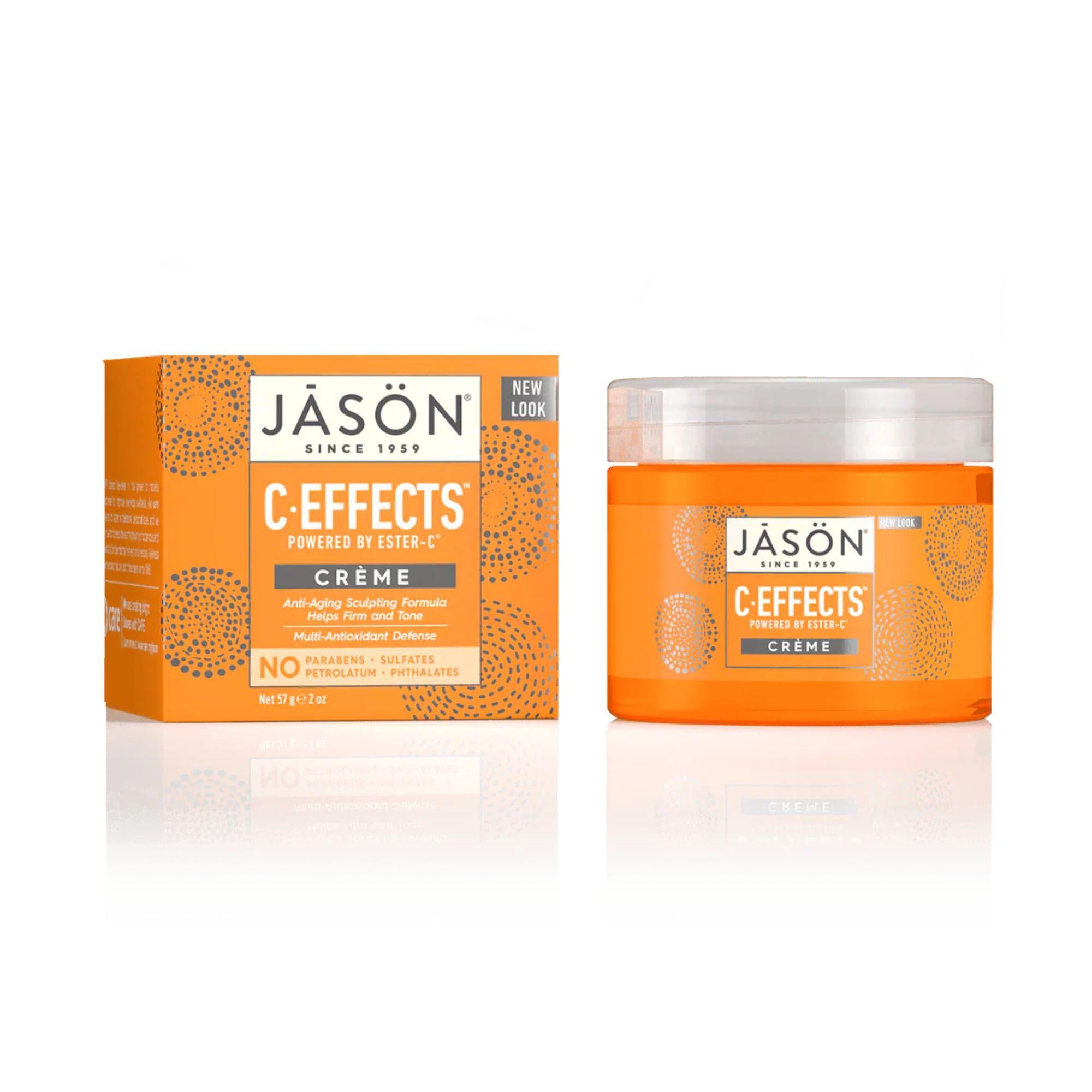 Jason’s Perfect Solution Ester-C Crème (1 x 2 oz) – Antioxidant Wrinkle Prevention & Hydrating Face Cream