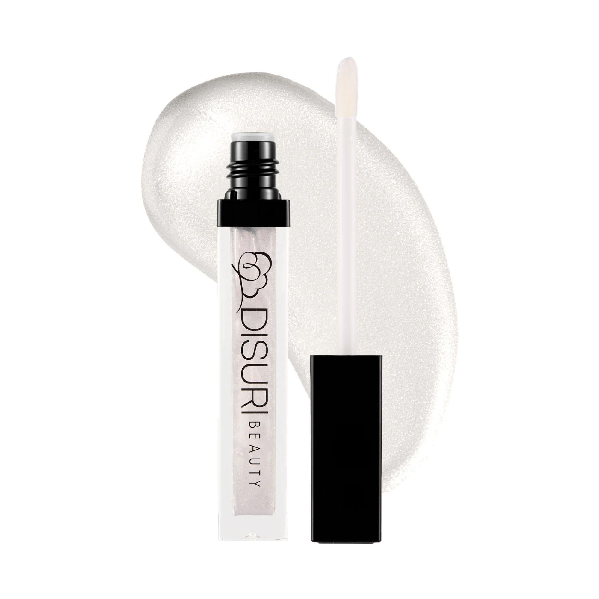 Clear Lip Gloss High Shine Non Sticky Vegan Cruelty Free Hydrating Crystal Diamond Shimmer – DISURI Beauty Clear Diamonds