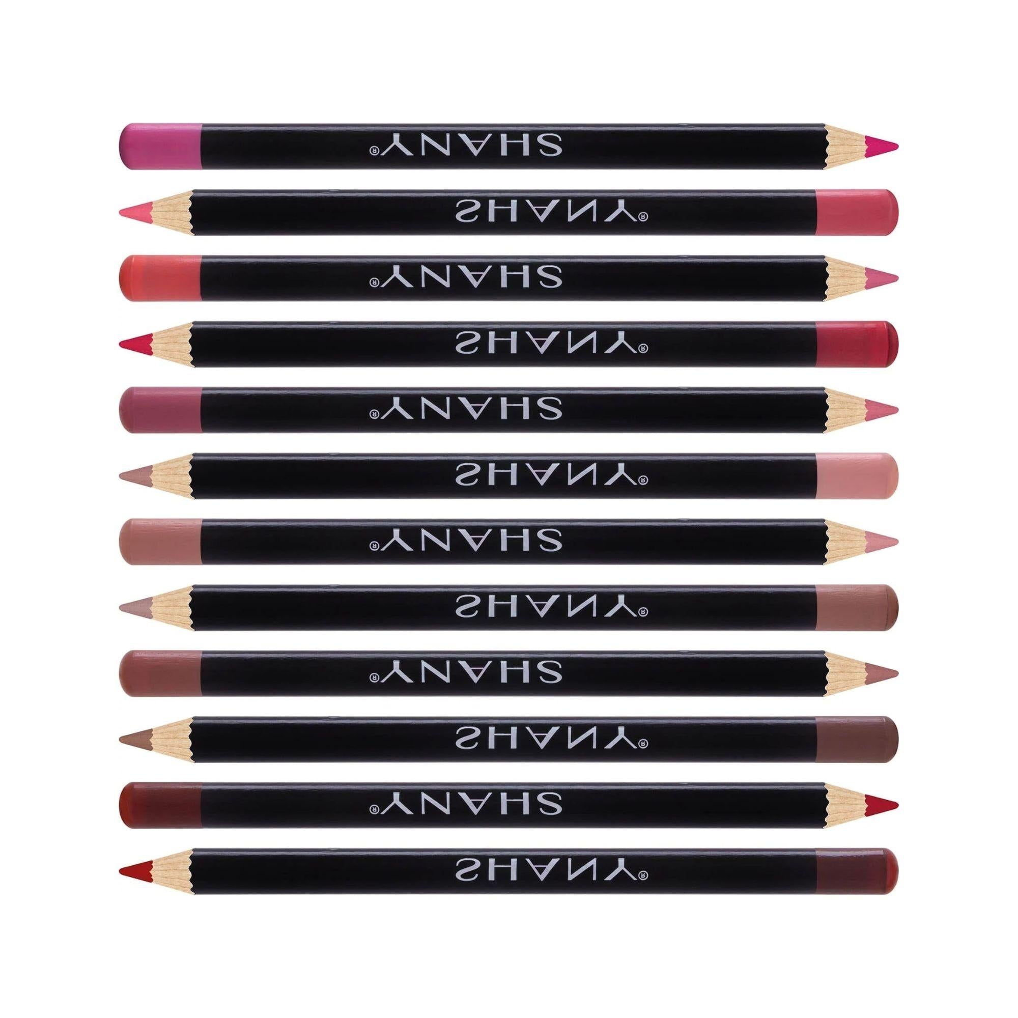 Matte Lip Liner Set 12 Colors Long Lasting Waterproof Smudge Proof – SHANY Dreamy Dozen Lip Pencil Set