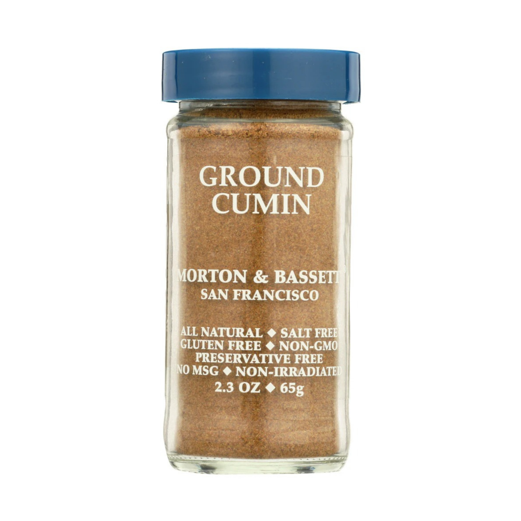 Morton & Bassett Ground Cumin (3 x 2.3 oz) – All Natural, Non-Irradiated, Salt Free Spice