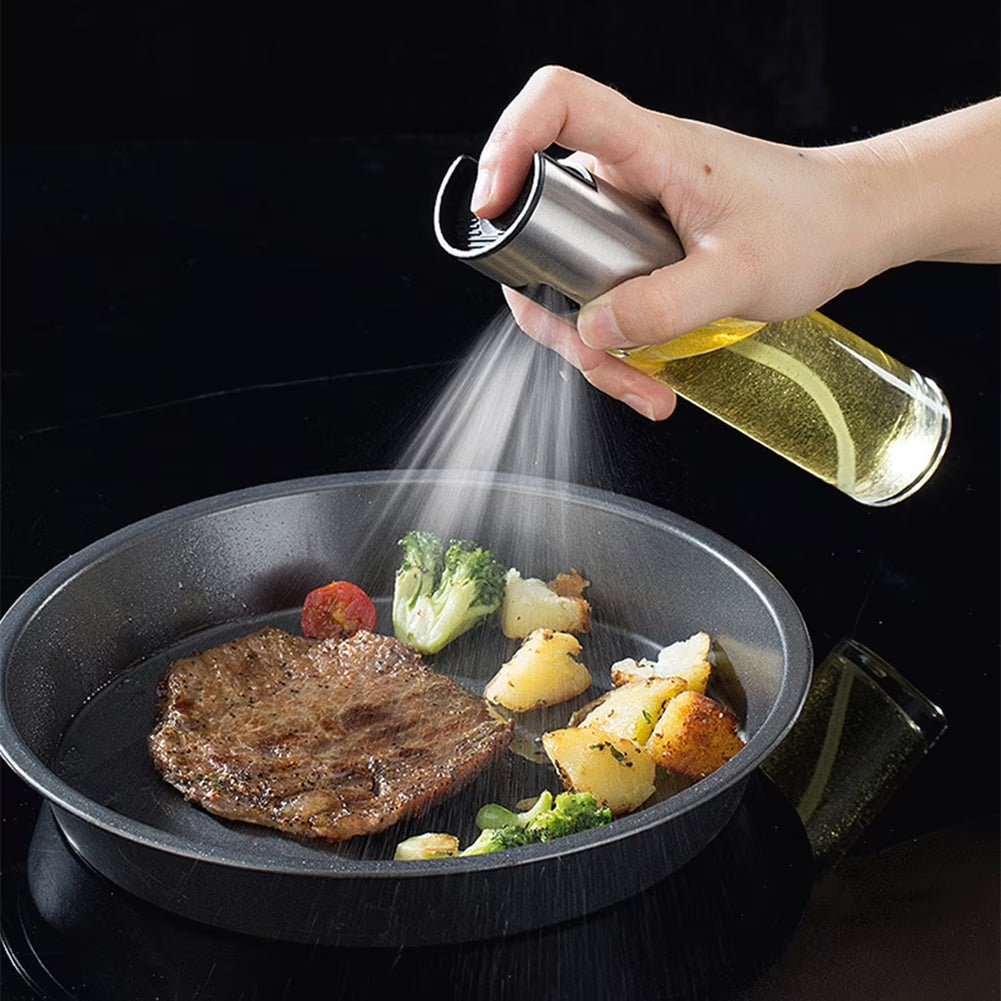 Olive Oil Sprayer Mister for Cooking Oil Spritzer Spray Bottle for Cooking Oil Mister Sprayer for Air Fryer Mini Kitchen Gadgets for Frying,Bbq,Salad,Baking,Roasting