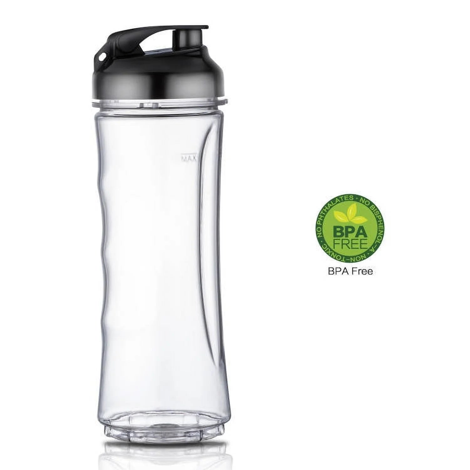 La Reveuse 18 Oz BPA Free Portable Sports Bottle Cup with Travel Lid Fits La Reveuse 300W Blender
