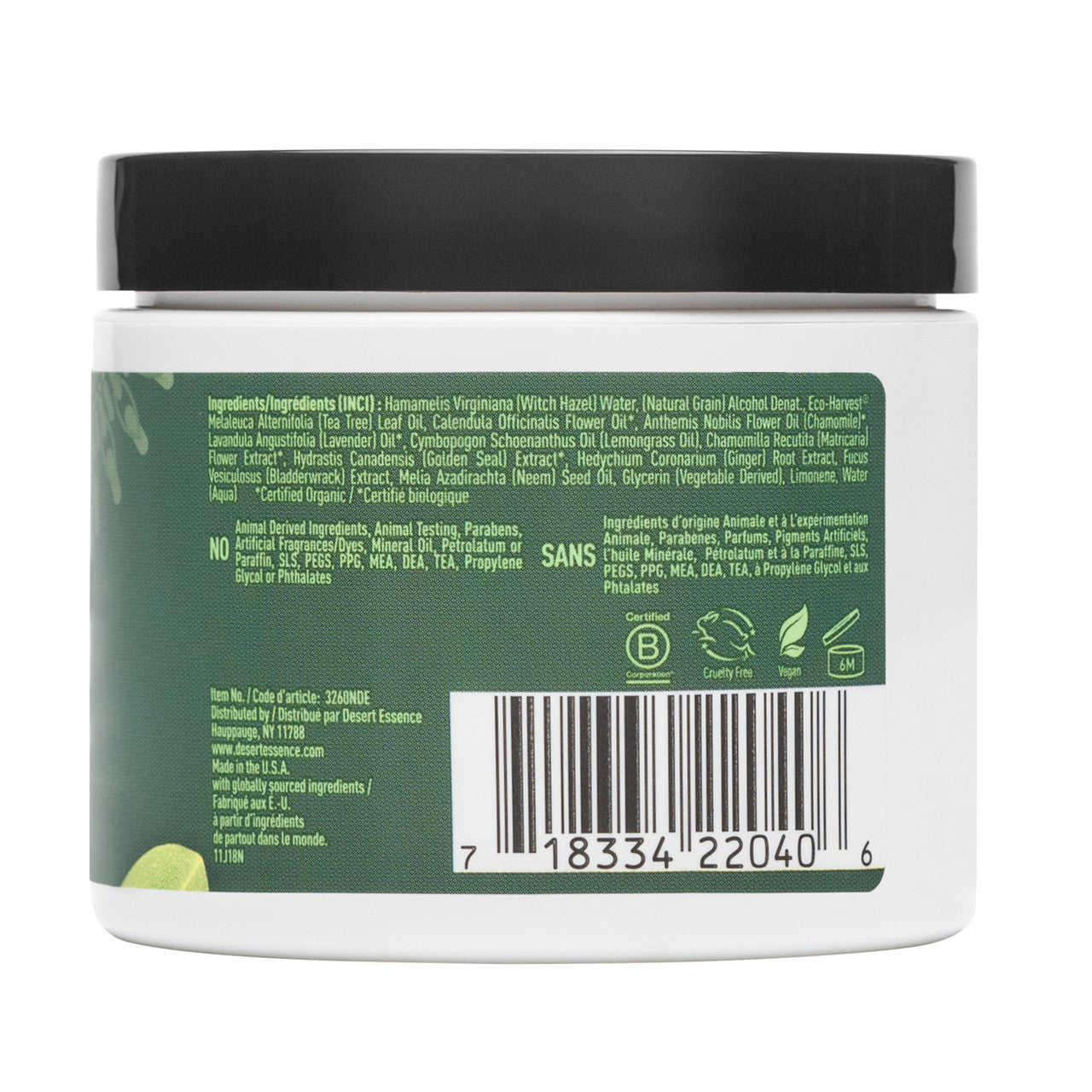 Desert Essence Tea Tree Cleansing Pads (1x50 Pads)-2