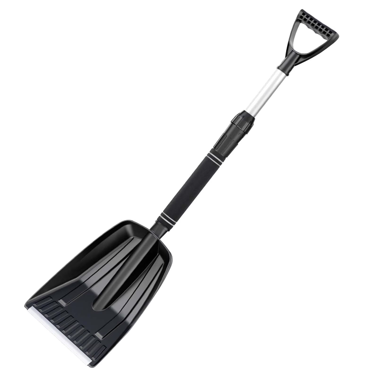 KQJQS Winter Snow Removal Shovel with Detachable Installation Snow Shovel Set, Thickened and Enlarged Snow Removal Push Snow Shovel, Car Mounted Snow Shovel