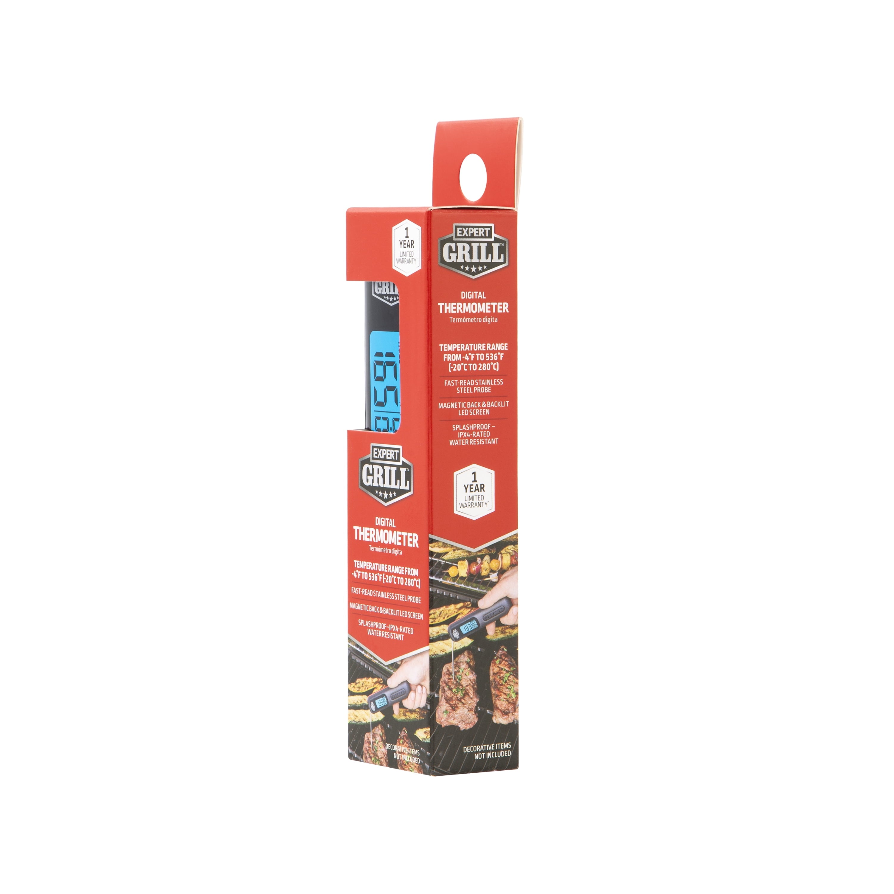 Expert Grill Digital Food Thermometer for Grilling