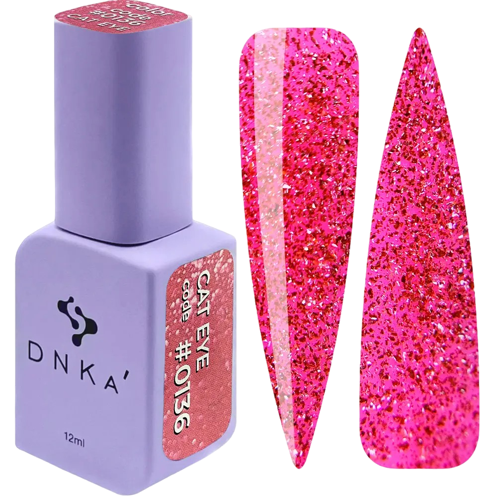 GEL POLISH #0136 CAT EYE 12ml - DNKa™ 