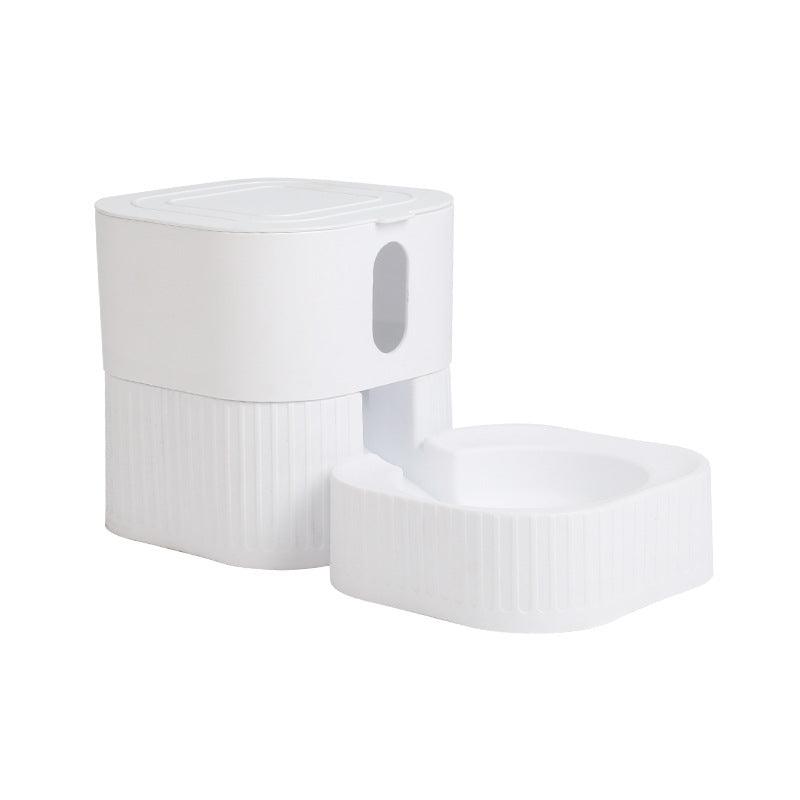 Magnetic Pet Oasis: Advanced No-Spill Pet Feeder & Water Dispenser System