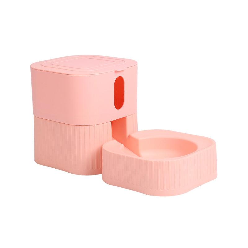 Magnetic Pet Oasis: Advanced No-Spill Pet Feeder & Water Dispenser System