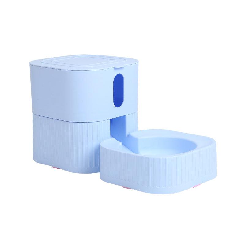 Magnetic Pet Oasis: Advanced No-Spill Pet Feeder & Water Dispenser System