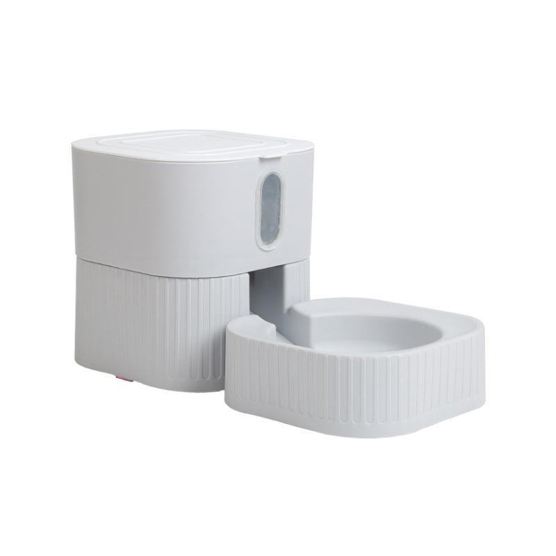 Magnetic Pet Oasis: Advanced No-Spill Pet Feeder & Water Dispenser System