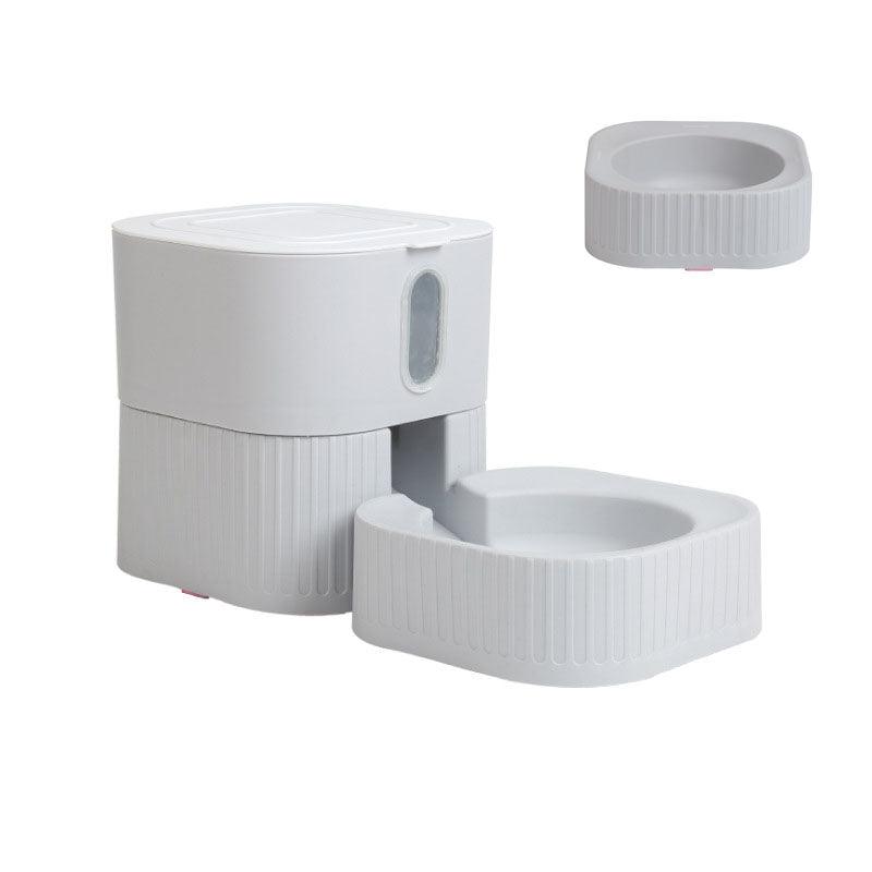 Magnetic Pet Oasis: Advanced No-Spill Pet Feeder & Water Dispenser System