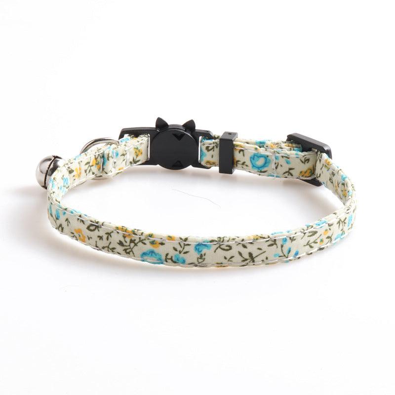 Luxury Soft Cotton Adjustable Cat Collar with Bow Tie - Comfortable & Stylish Pet Accessory