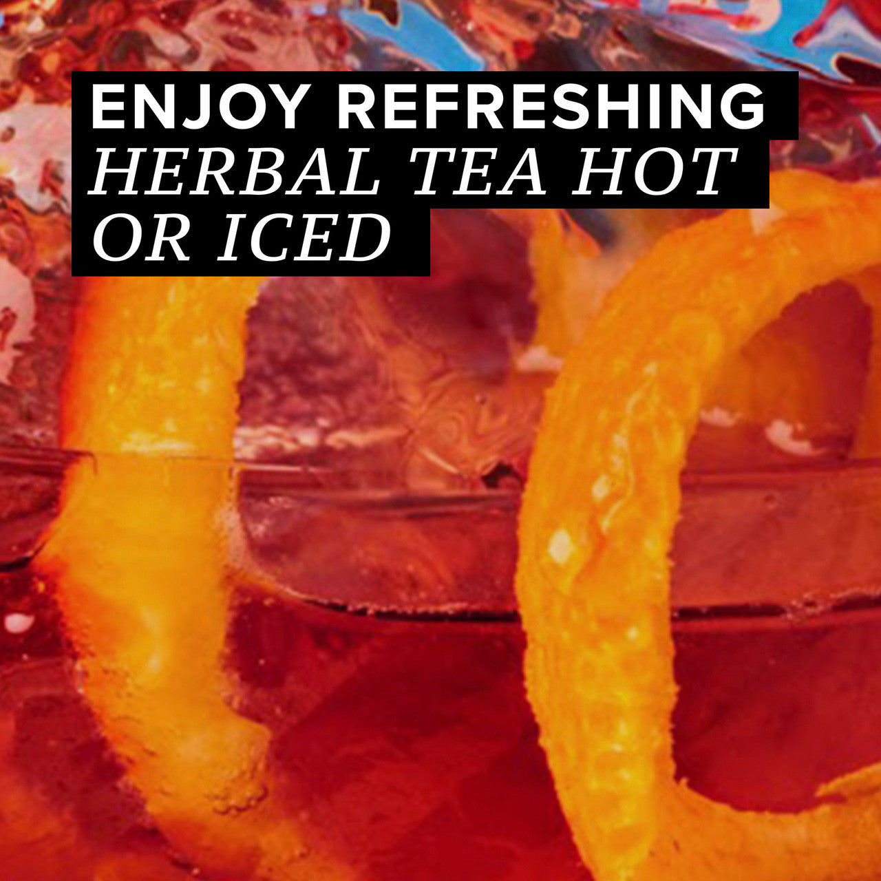 Tazo Passion Herbal Tea – Caffeine-Free Hibiscus & Fruit Blend (6x20 Bags)