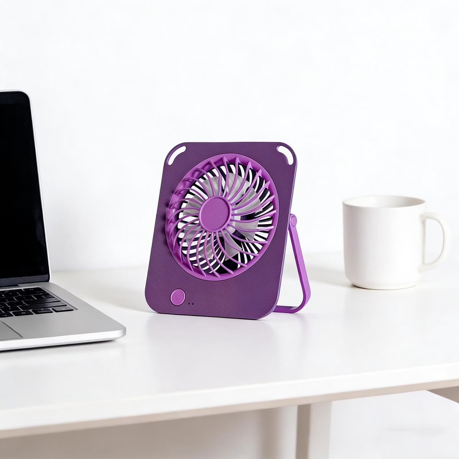 USB Desktop Fan High Wind Power Portable Mini Fan Quiet Personal Cooling for Office Home Travel by PALIFEUR