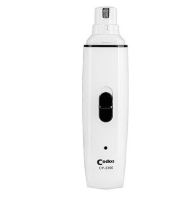 USB Rechargeable Pet Nail Grinder for Dogs and Cats - Gentle and Quiet Nail Trimmer System for Stress-Free Grooming