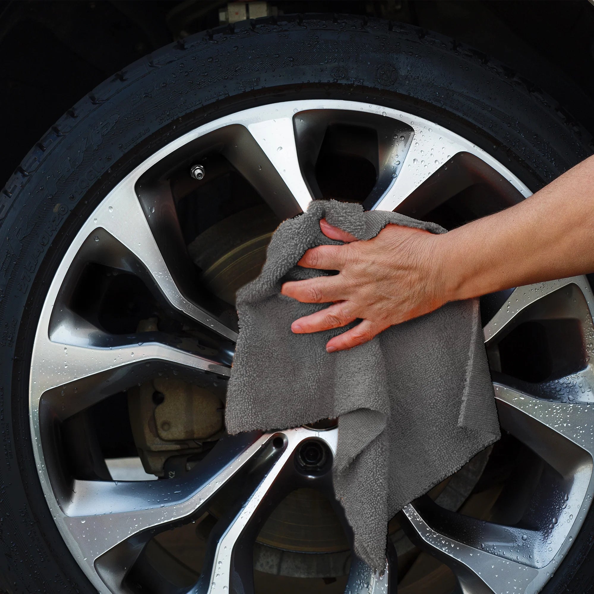 Auto Drive Car Wash Microfiber Towel, 10 Count, 15" X 15", A
