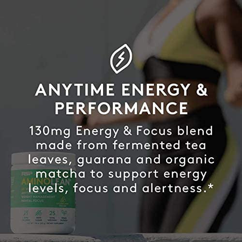 RSP AminoLean – Vegan Acai (7.94 oz) | Plant-Based Amino Acids, Anytime Energy & Weight Management