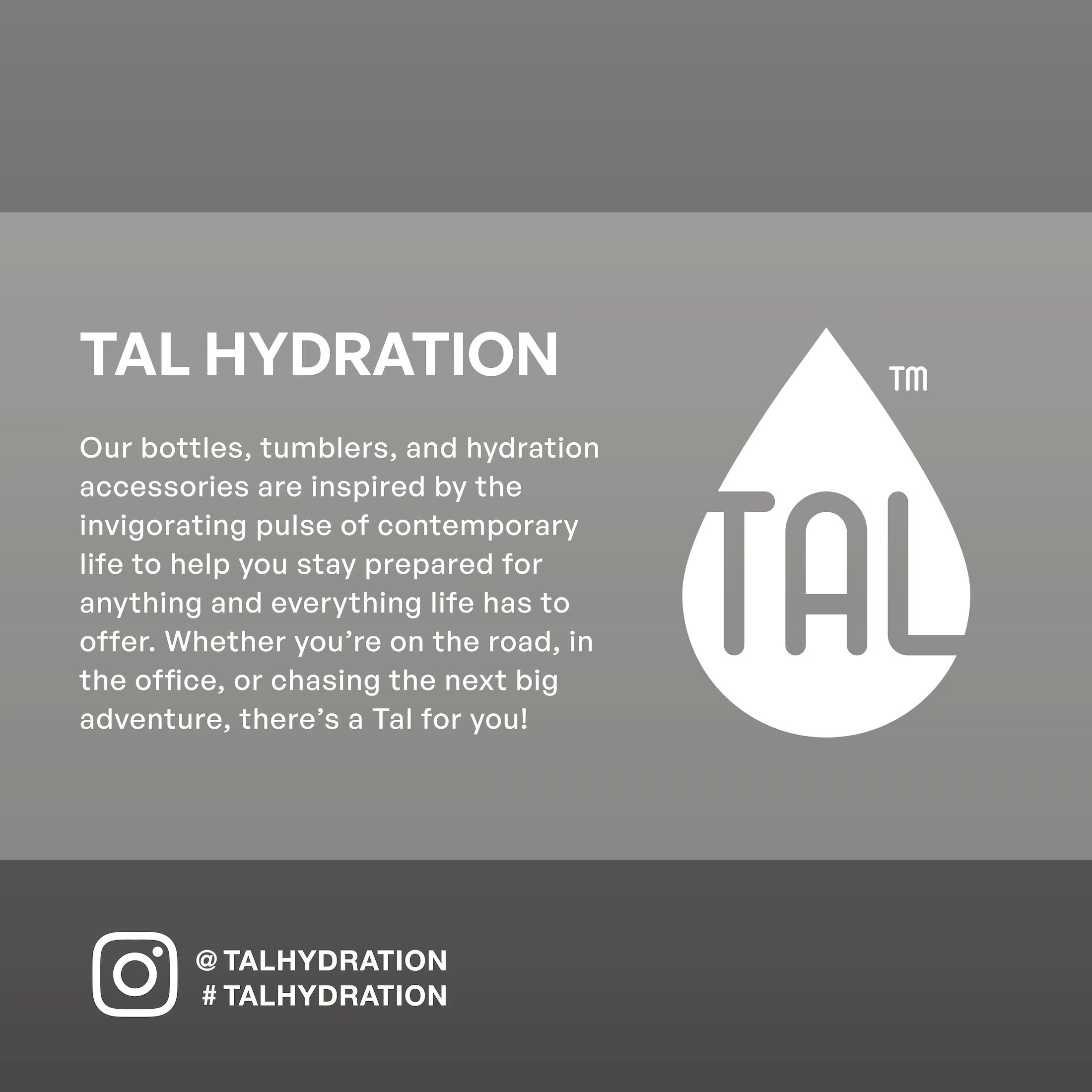 TAL 26Oz Stainless Steel Ranger Water Bottle with Easy Sip Straw, Sage