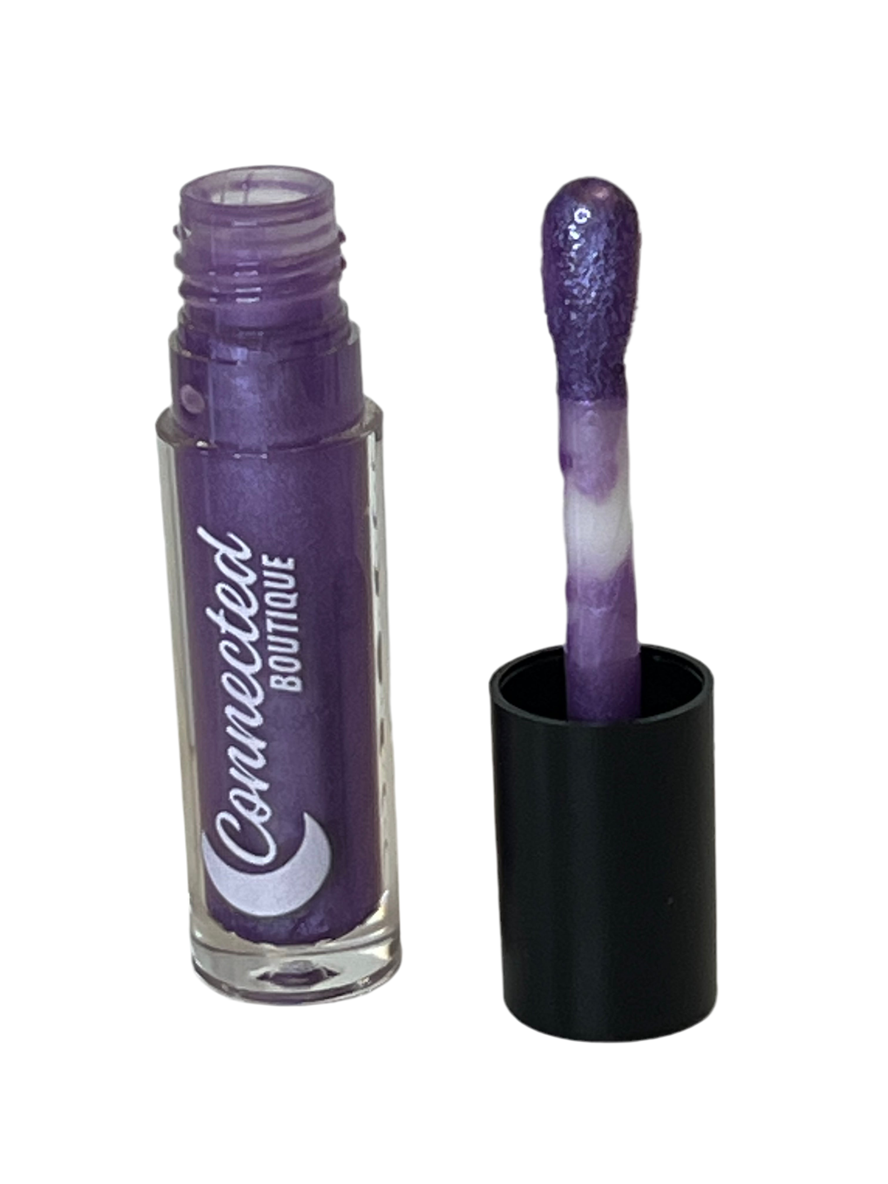 Metallic Purple Lip Gloss High Shine Hydrating Non Sticky Vegan Gloss – Aligned Hydrating Lip Gloss