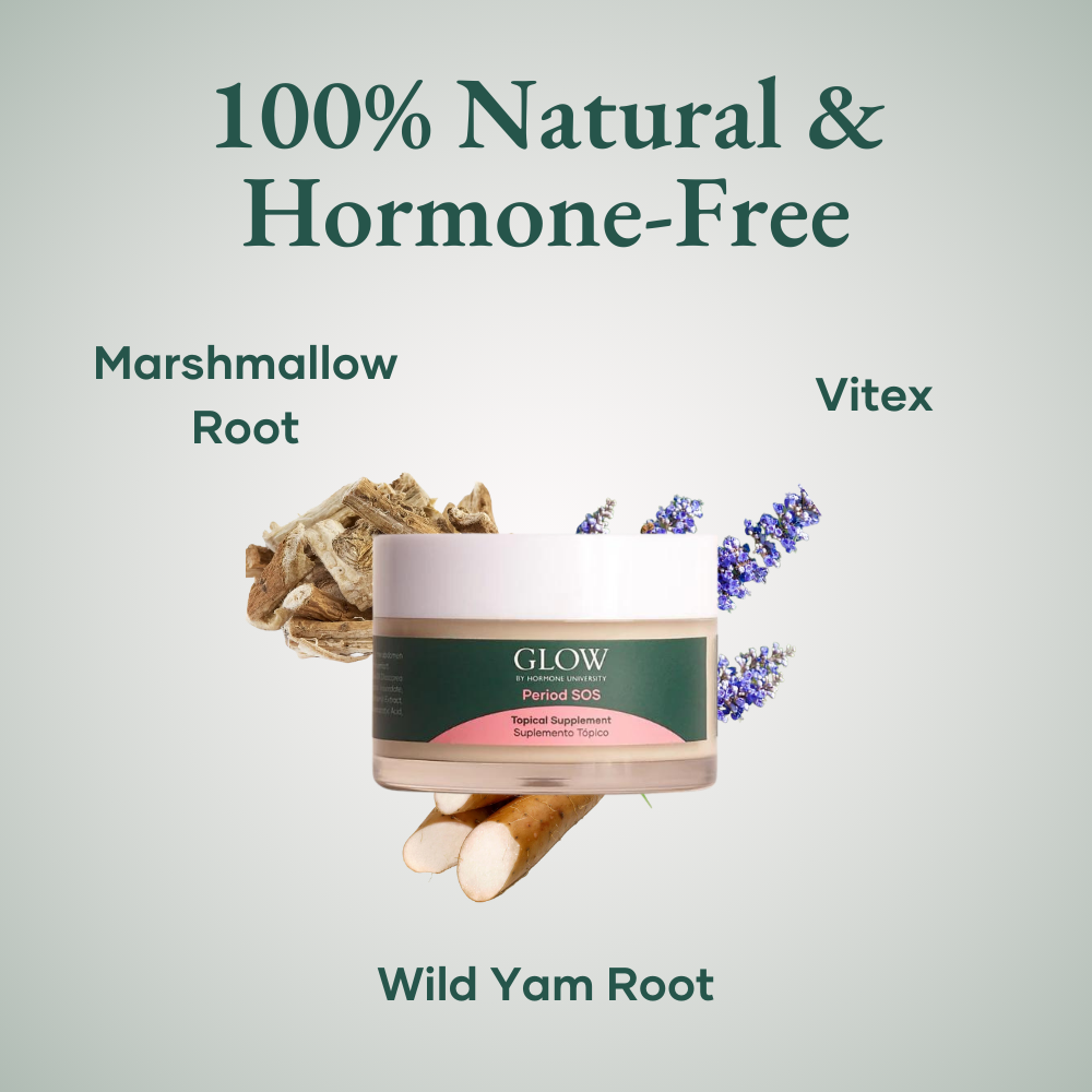 Hormone Balance Relief Cream for Cramps & Bloating by Glow