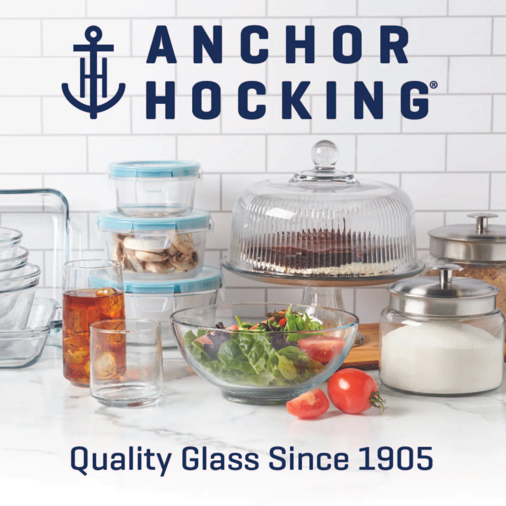 Anchor Hocking Silver Glass with Lid Penny Candy Glass Jar, a Practical Choice for Pantry Jar Storage and Display