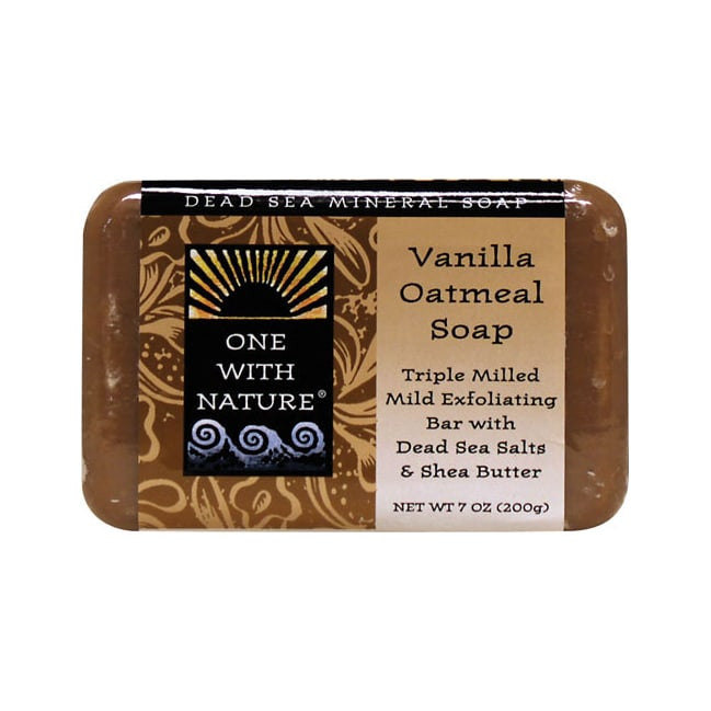 One With Nature Vanilla Oatmeal Soap (1x7 Oz)-0
