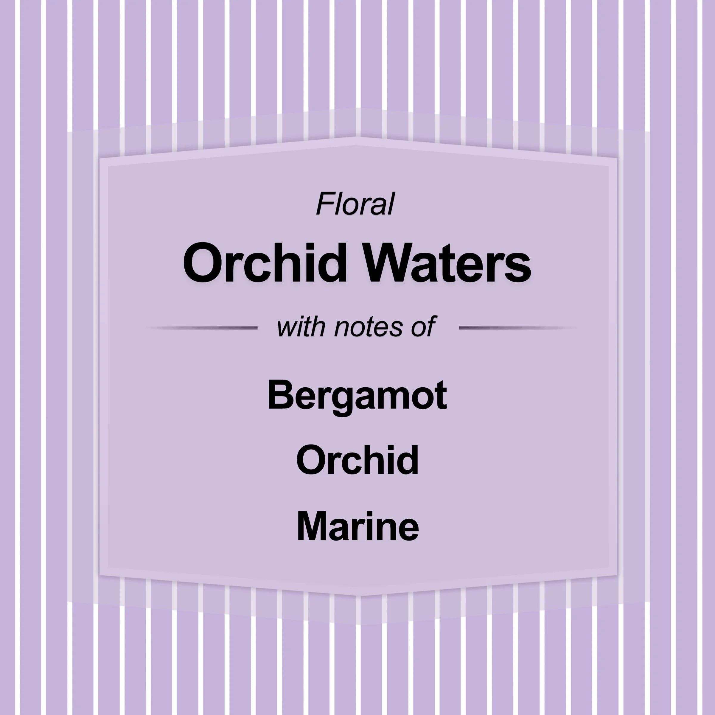 Mainstays 3 Wick Textured Wrapped Orchid Water Candle, 14 Ounce