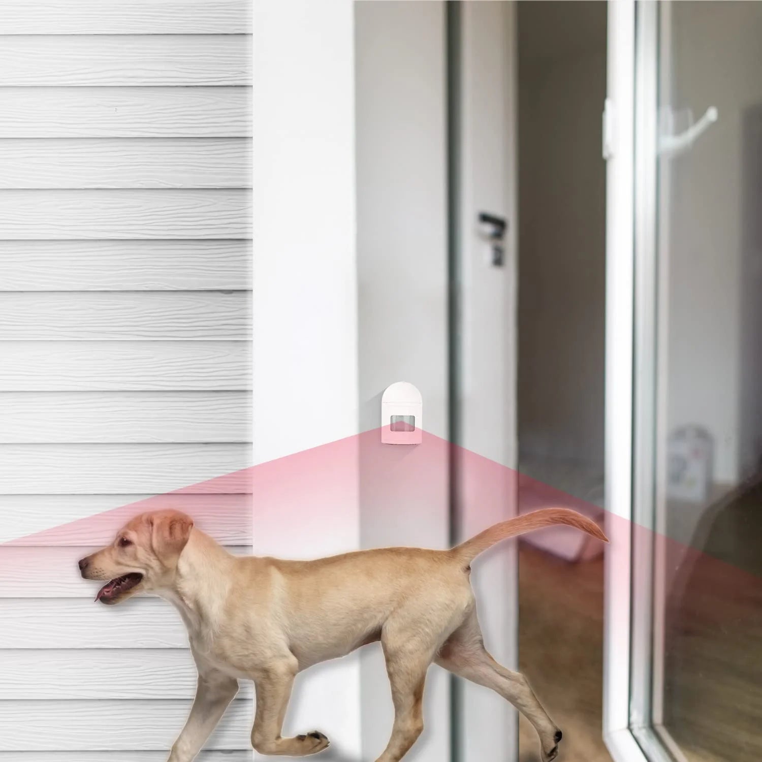 Emacros, 500 FT Range Security Household Sensors & Alarms 2 Count