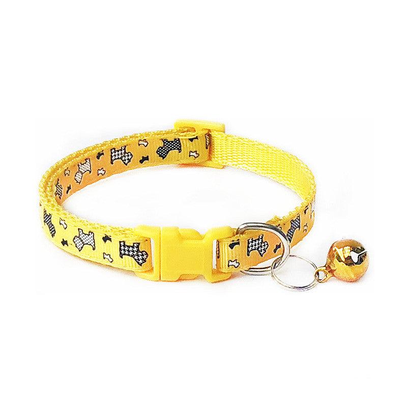 Pet Pals Cartoon Bird Adjustable Cat Collar - Durable & Stylish Pet Accessory for All Seasons