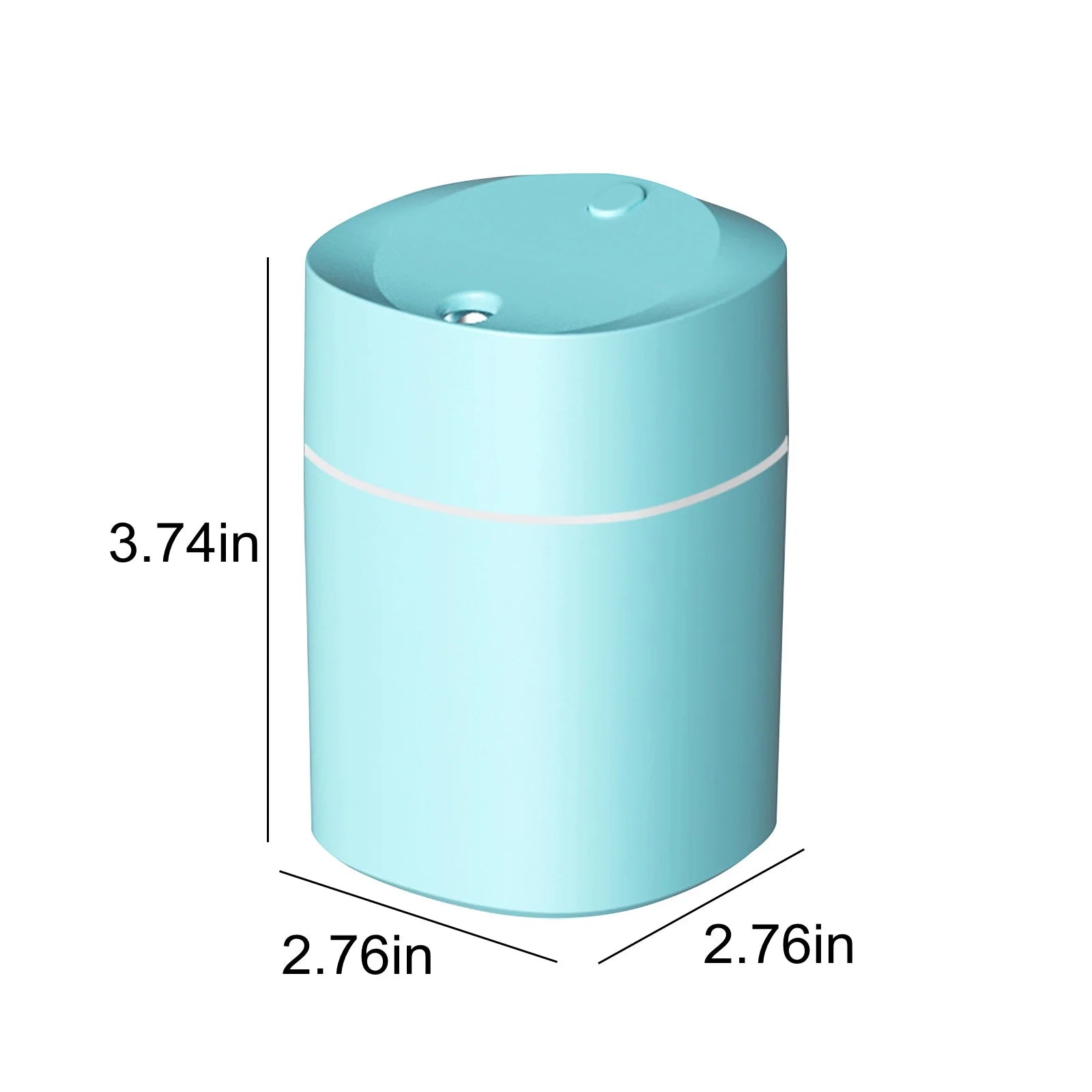 Vikakiooze 2023 Promotion on Sale, Portable Desk Humidifier, Cool Mist Humidifier, Small Humidifier for Home Bedroom Office, Plants, Colorful Night Light Function