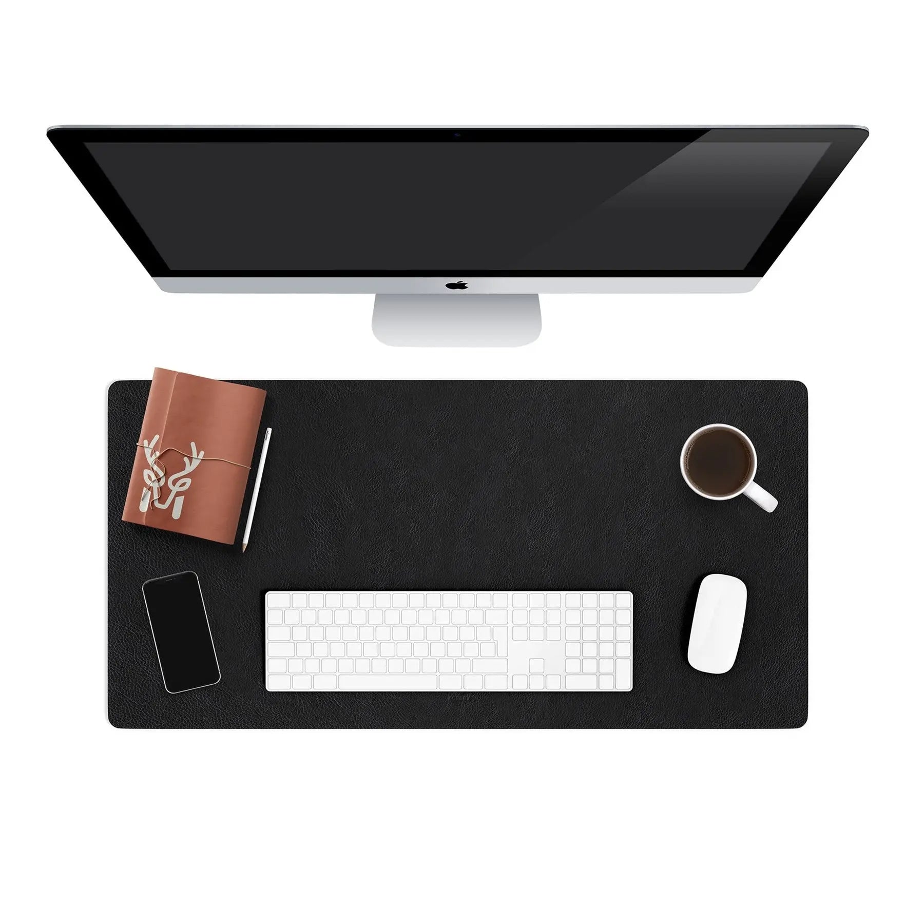 Premium Genuine Leather Desk Pad - Elegant, Durable & Multi-Functional Office Mat Hodica