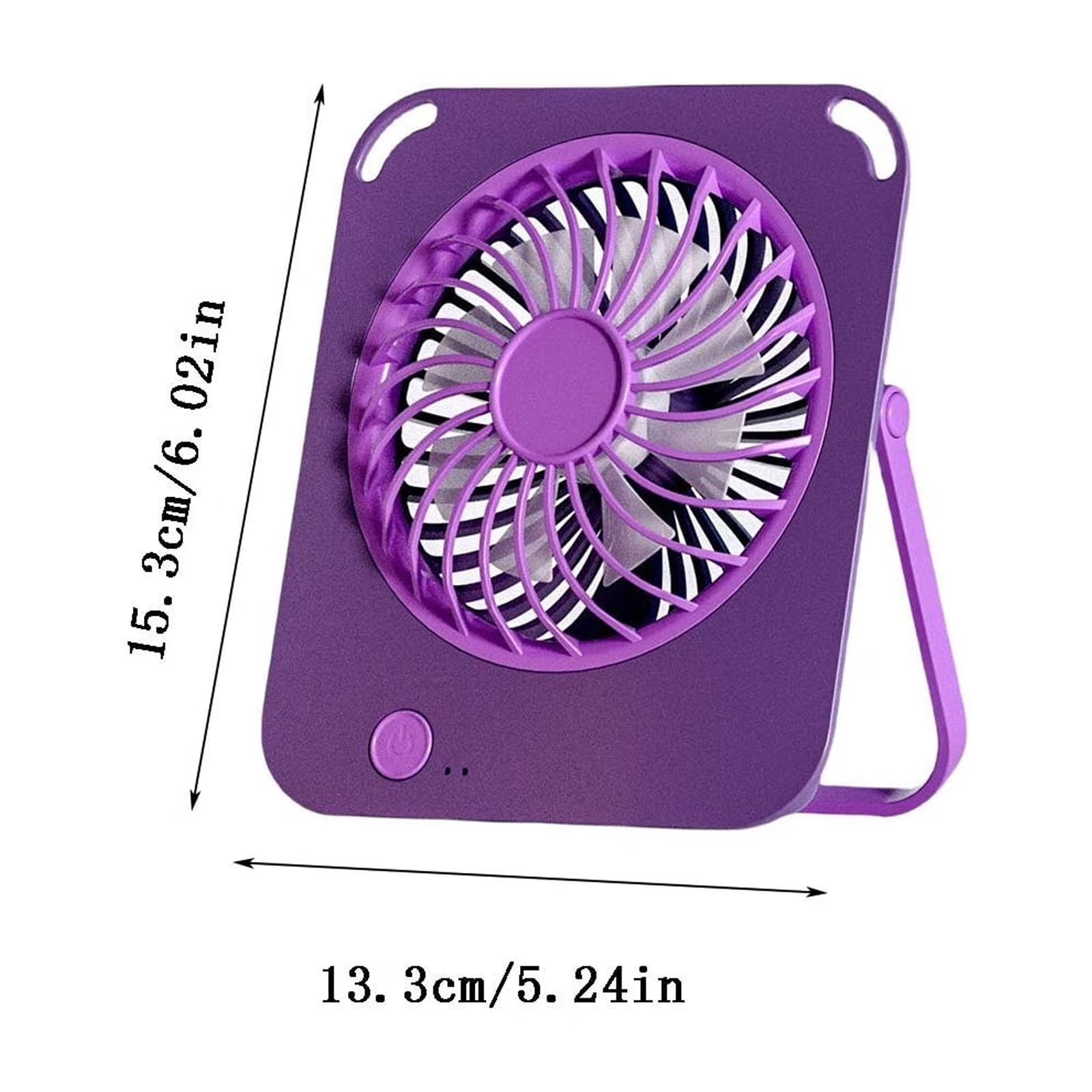 USB Desktop Fan High Wind Power Portable Mini Fan Quiet Personal Cooling for Office Home Travel by PALIFEUR