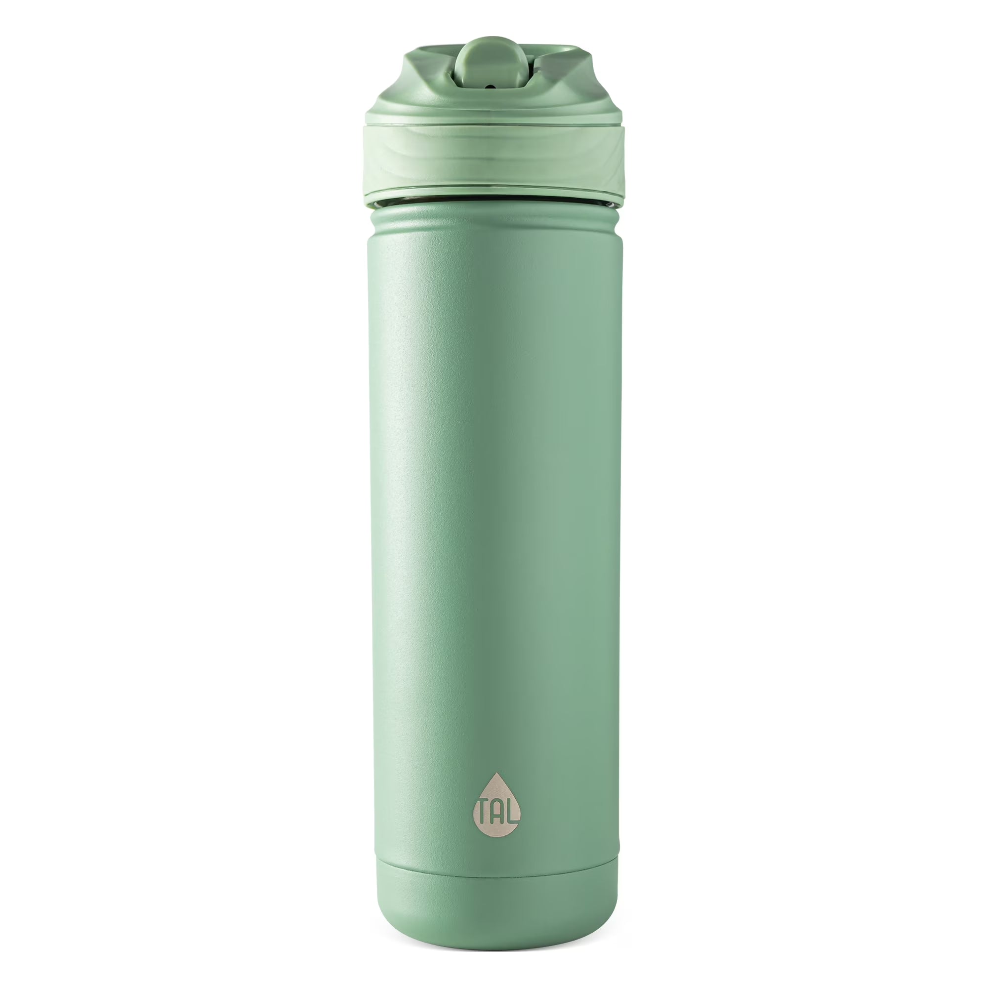 TAL 26Oz Stainless Steel Ranger Water Bottle with Easy Sip Straw, Sage