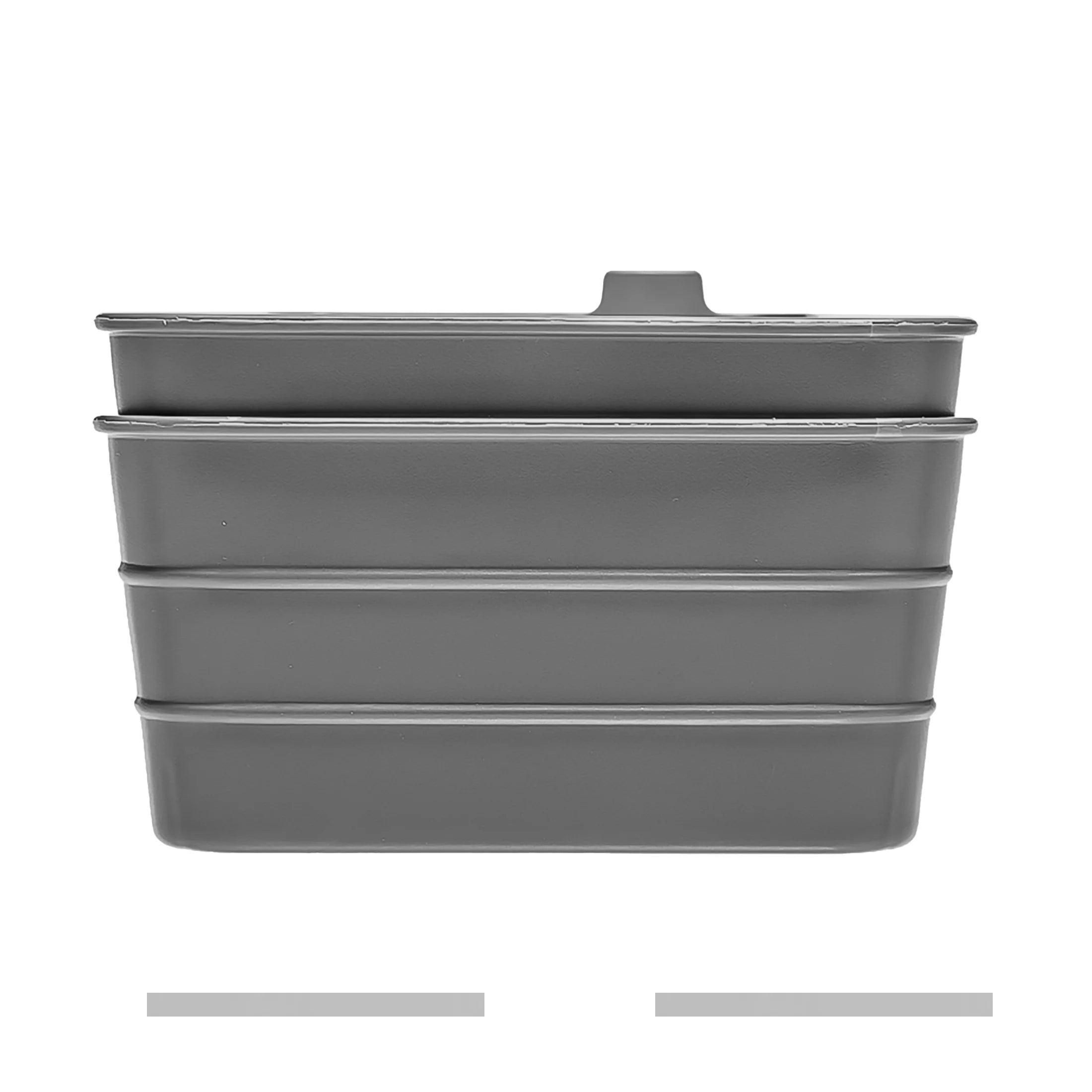 (2 Pack) Mainstays Utility Flex Storage Tray Organizer Set, Plastic Drawer Organizer Trays for Kitchen, Desk, Bathroom and Office Drawer Organization, Gray, 2-Pack, 5" X 15"