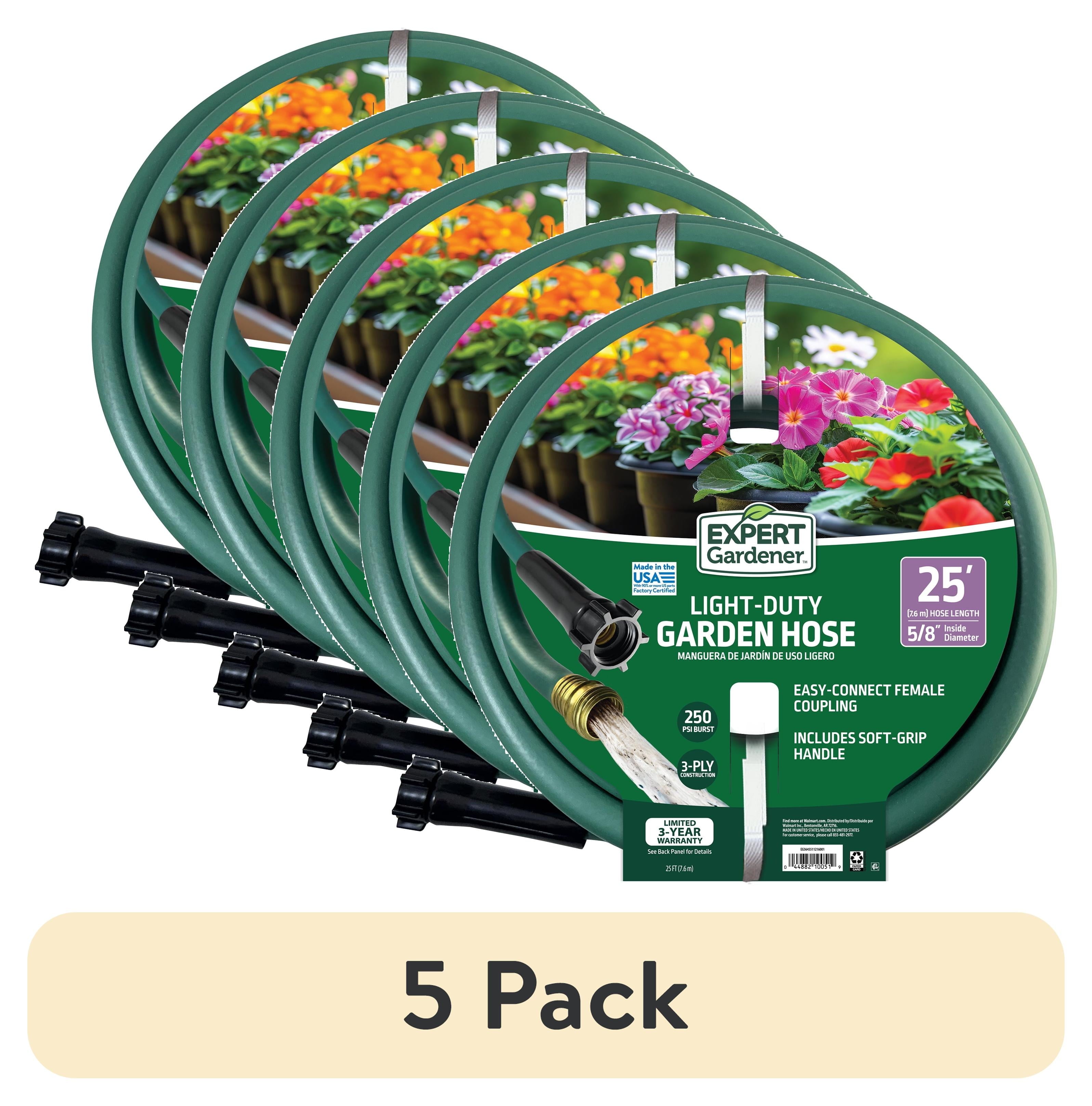 Expert Gardener 5/8-Inch X 25-Foot Light Duty Garden Hose