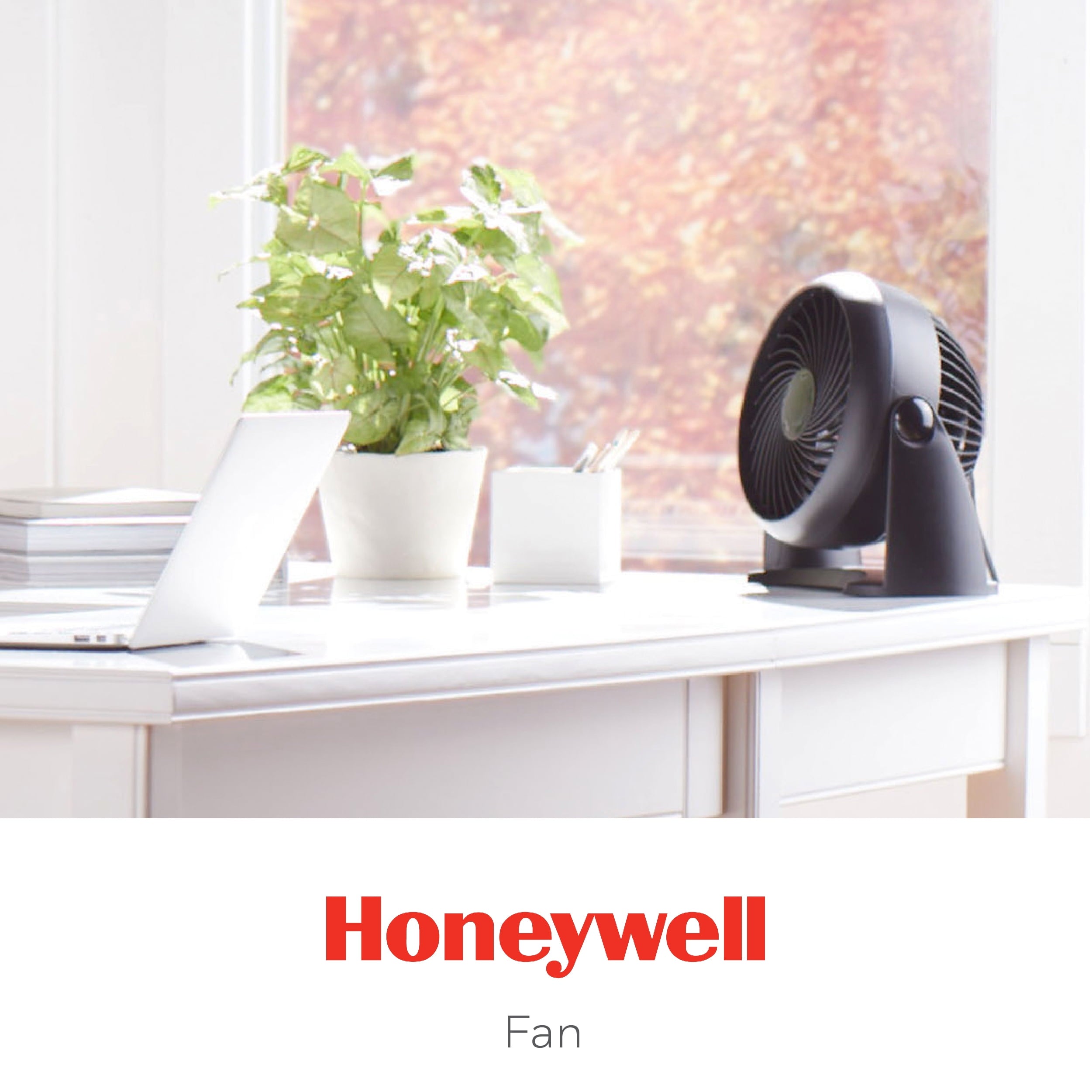Honeywell Turbo Force Air Circulator Personal Fan, New, Black, W 8.94" X H 10.9" X L 6.3", HT900