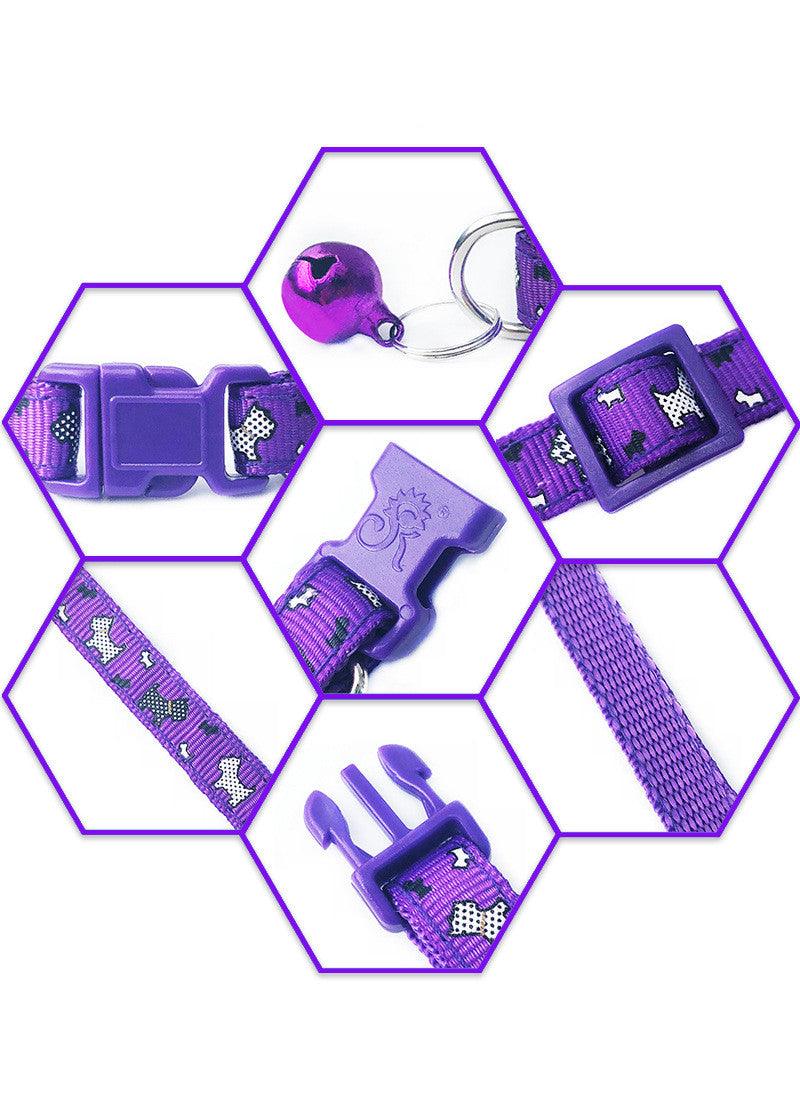 Pet Pals Cartoon Bird Adjustable Cat Collar - Durable & Stylish Pet Accessory for All Seasons