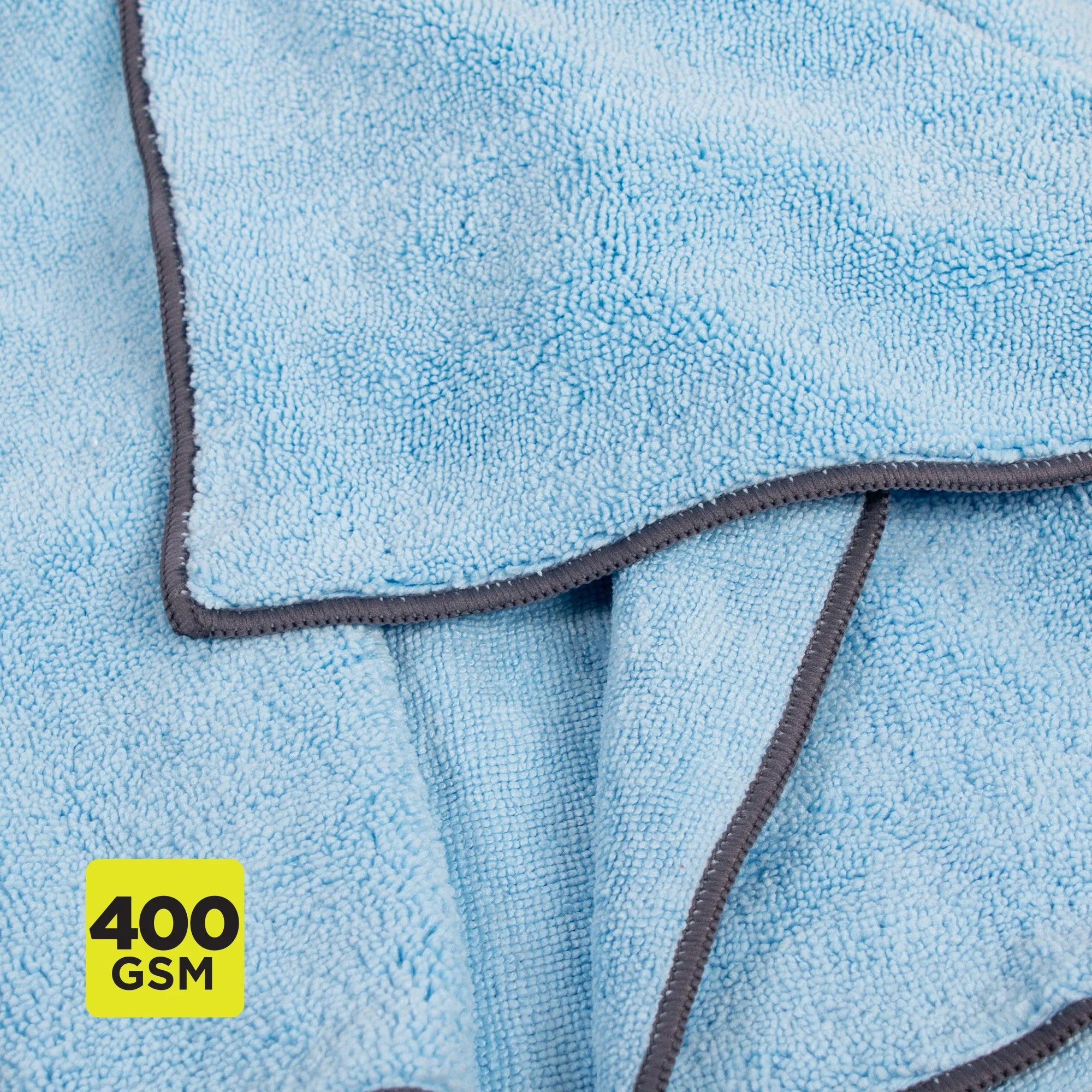 Auto Drive Car Cleaner Absorbent Microfiber Drying Towel, 6 Sq. Ft., Blue