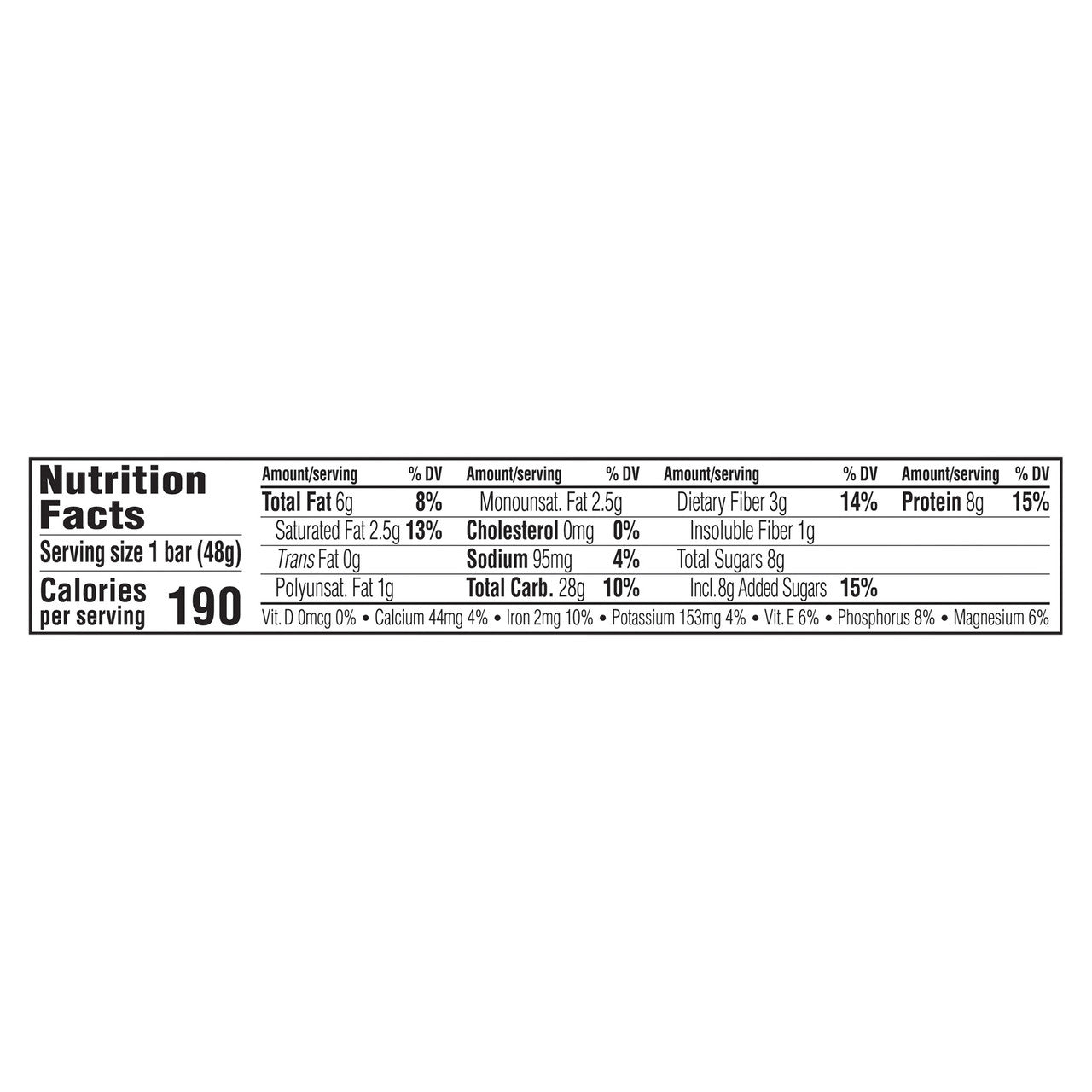 Clif Bar Luna Chocolate Peppermint Bar (15 x 1.69 oz) | Gluten-Free, Kosher, Protein Snack Bar