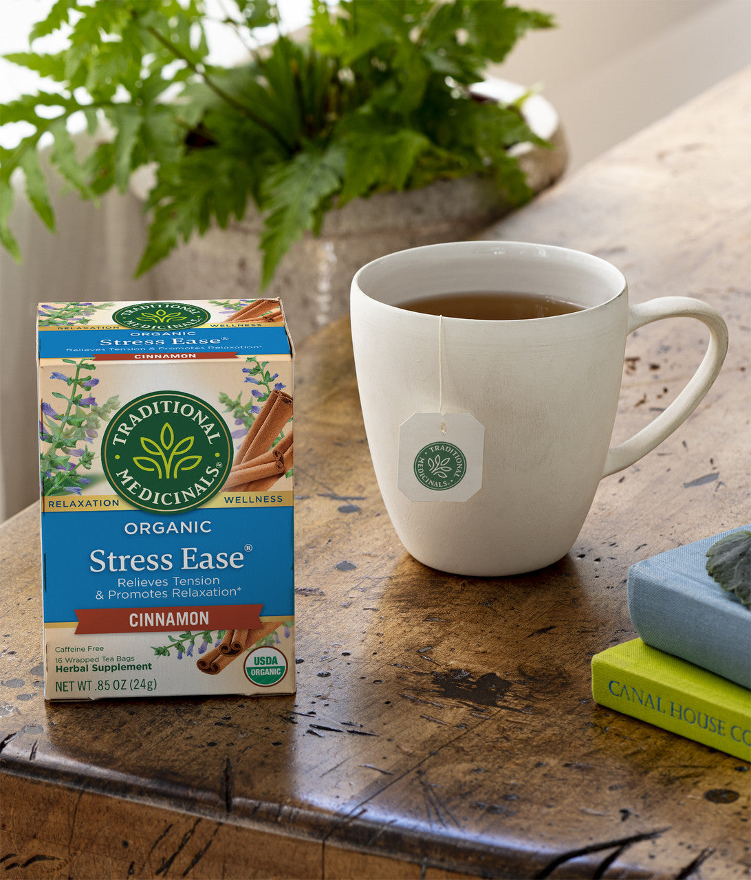 Traditional Medicinals Organic Echinacea Plus Tea – Immune Support Herbal Tea (6x16 Bags)