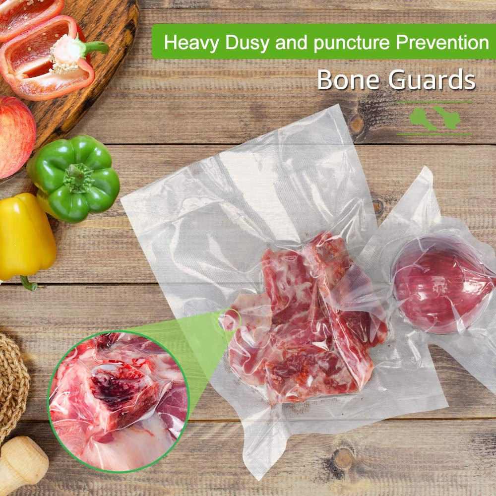 Boxlegend Vacuum Seal Bags for Food, 2 Packs 11''X20' Food Saver Rolls, Food Vacuum Sealer Bags