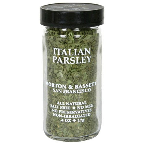 Morton Italian Parsley 3 x 0.4 oz – Premium Dried Italian Parsley Flakes