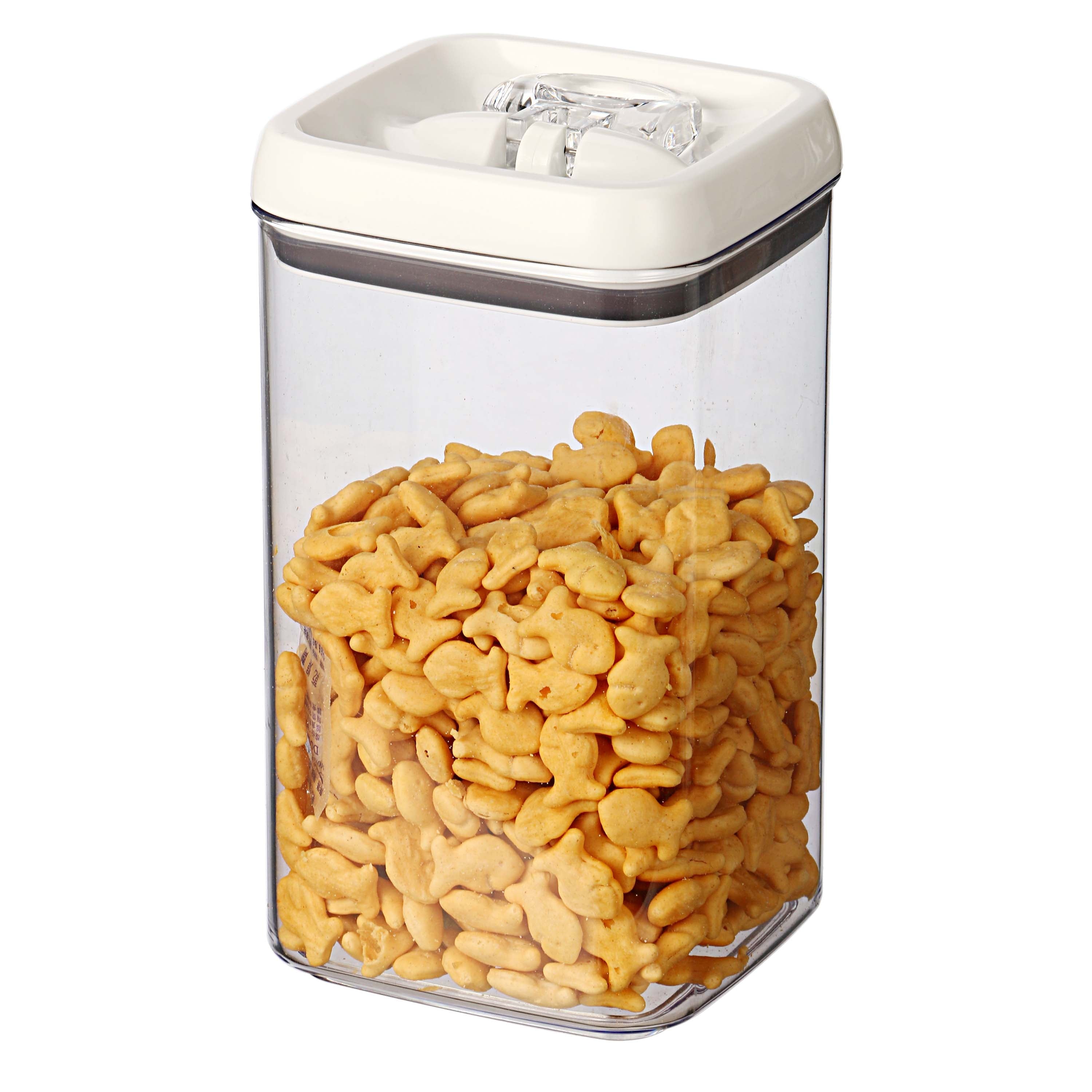 Better Homes & Gardens 9.9 Cup Flip-Tite Square Food Storage Container, Ideal for Pantry Organization