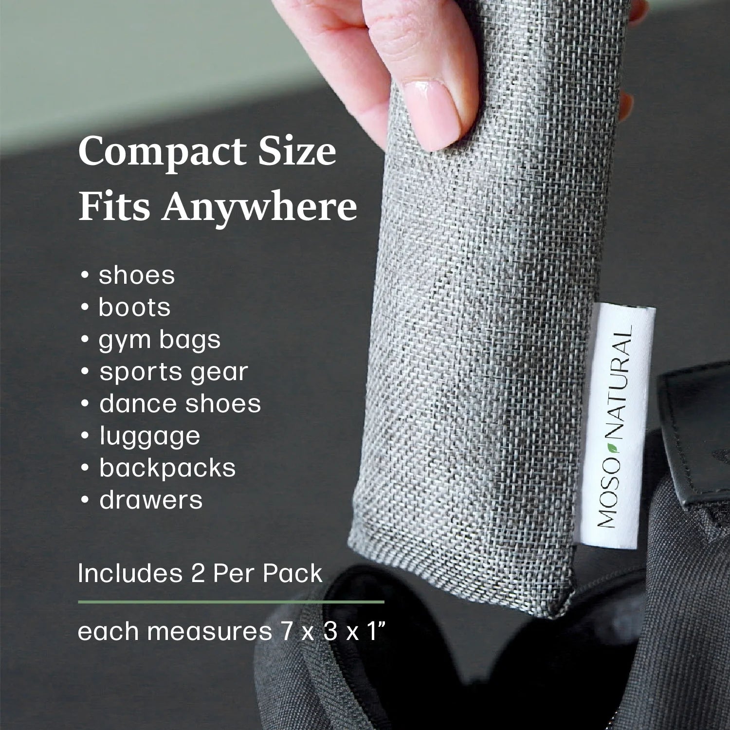 Moso Natural Air Purifying Bag Mini 1 Ea