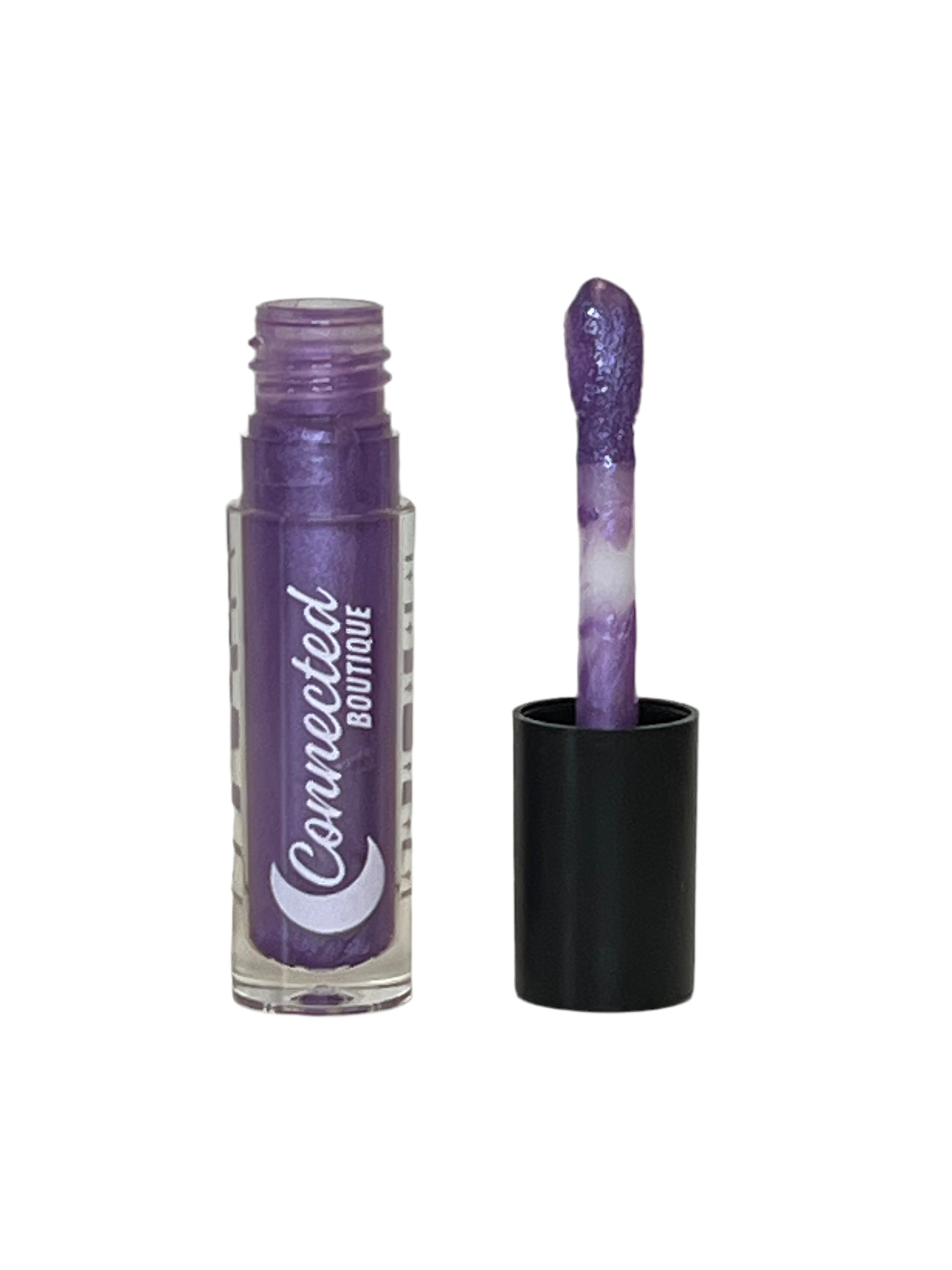 Metallic Purple Lip Gloss High Shine Hydrating Non Sticky Vegan Gloss – Aligned Hydrating Lip Gloss