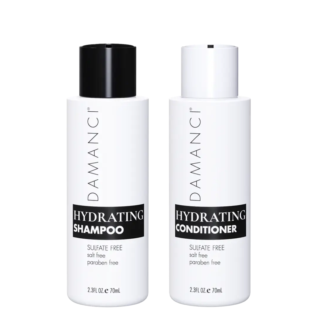 Hydrating Shampoo and Conditioner Set – Sulfate-Free, Keratin & Collagen Infused for Dry, Frizzy or Damaged Hair