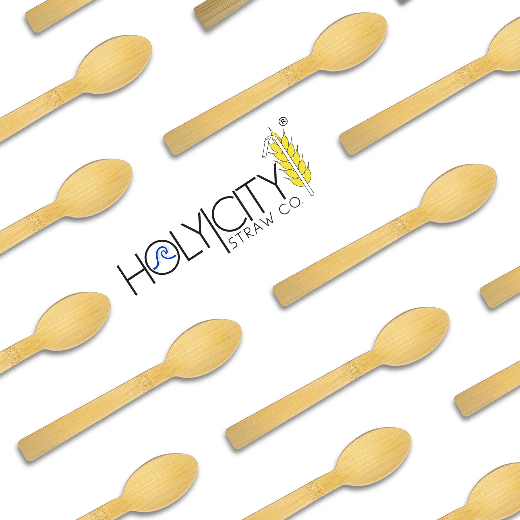 6.7" Bamboo Spoons-1
