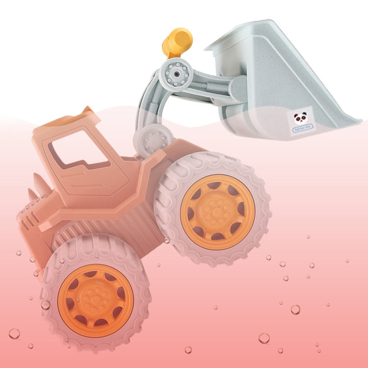 Kids Wheat Straw Excavator Toy | Eco-Friendly Beach Sand Digger